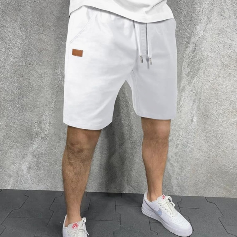 Woenzaia Men's Casual Summer Shorts - sz Lg